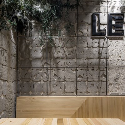 Le Streeter, detalles revestimientos