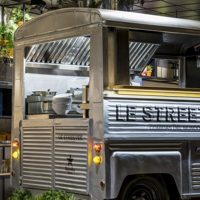 Le Streeter, vista de la food truck
