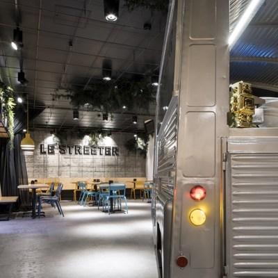 Le Streeter, vista del comedor