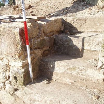 Levantamiento taquimétrico del Castillo de Santa Cruz A Guarda  en Pontevedra