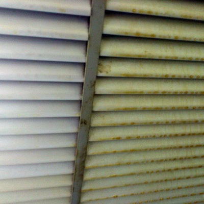 Limpieza de rejillas de ventilación