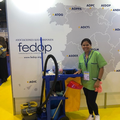 Limpieza de feria Ifema