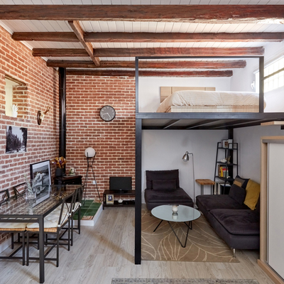Loft en Pleno Centro de Madrid: Todo en 30 m2