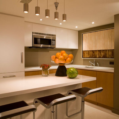 Luz fría y cálida para cocina