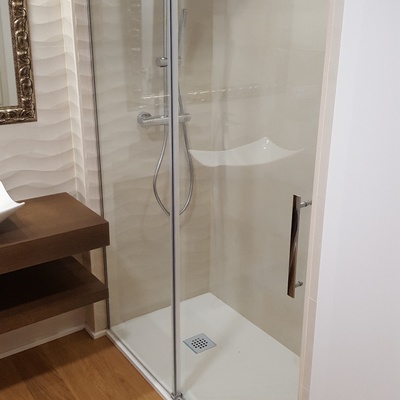 Mampara plato de ducha