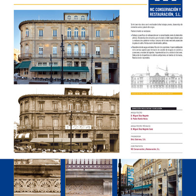 Restauración De La Fachada Del Café Dindurra