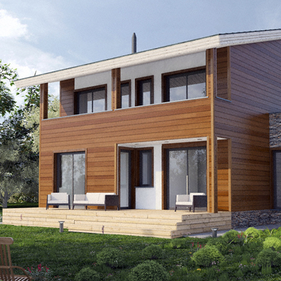 MH228 Casa de Madera Bioclimática