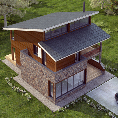 MH228 Casa de Madera Bioclimática