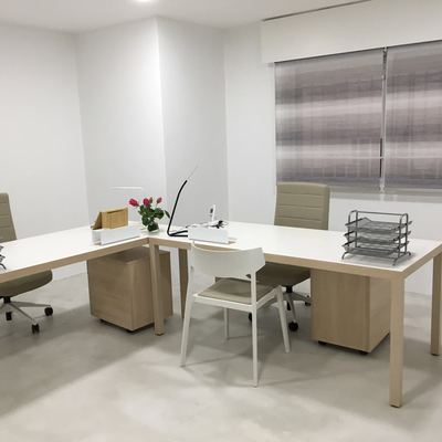 Microcemento en suelo de local comercial