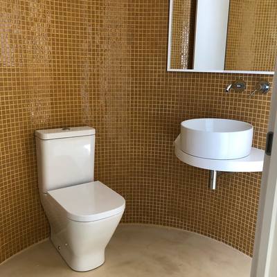 MICROCEMENTO PAVIMENTO COLOR ARENA