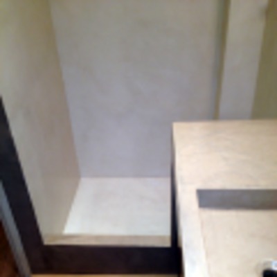 Baño De Cemento Pulido/ Microcemento
