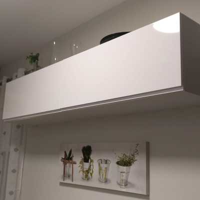 cocina  tokio blanca brillo