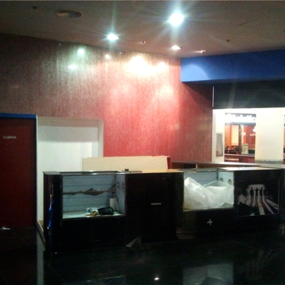 Montaje de la barra (palomiteras)