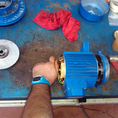 REPARACIÓN DE BOMBA DE RIEGO EBARA 3M.