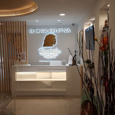 Mostrador de recepción