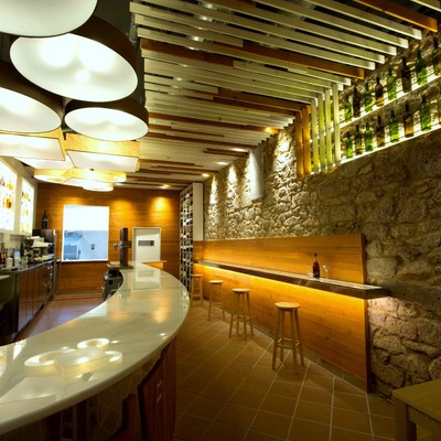 Mostrador retroiluminado