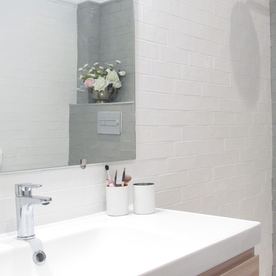 Mueble con lavabo de 100 cm