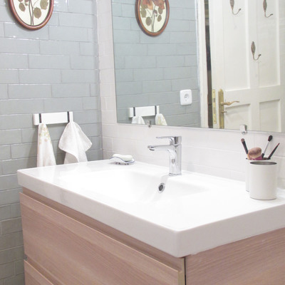 Mueble lavabo dos cajones