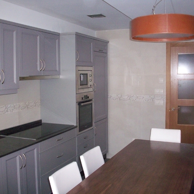 Muebles cocina lacados a mano