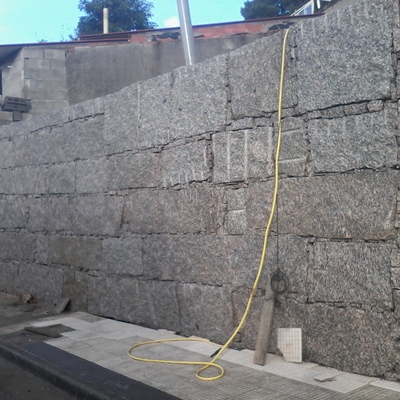 Muros de contenccion de piedra