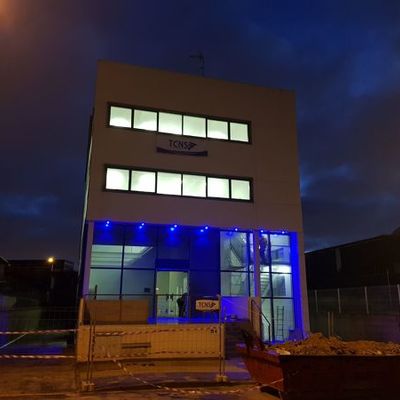 Trabajo de iluminación exterior