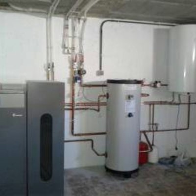 calefaccion de pellet, suelo radiante