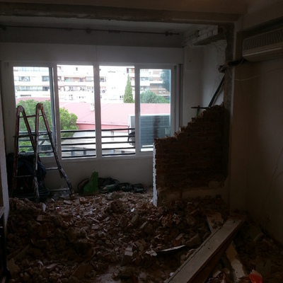 ampliación de salon  