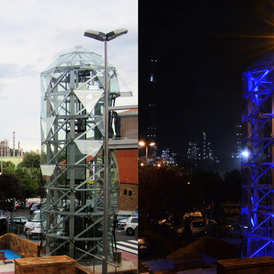 Ascensor panorámico en Muskiz (Bizkaia)