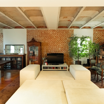 Salón, espacio principal.