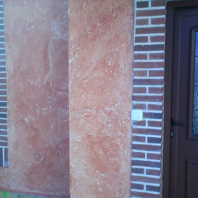 Encerado Decorativo En Exterior De Chalet