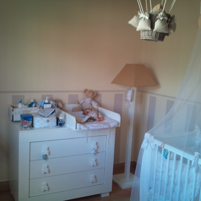 Rayas Verticales A Media Altura Para Niños