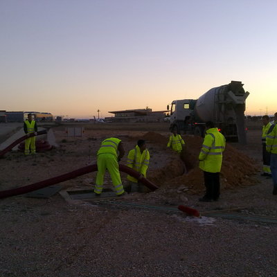 obra civil aeropuerto Albacete