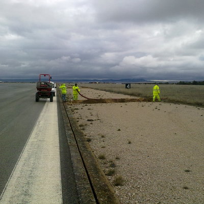 obra civil aeropuerto Albacete