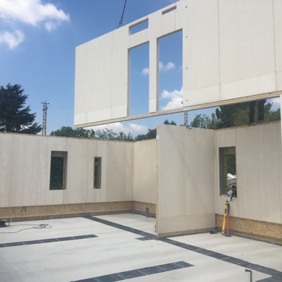 OBRA EN PROCESO  SANT PERE DE VILAMAJOR