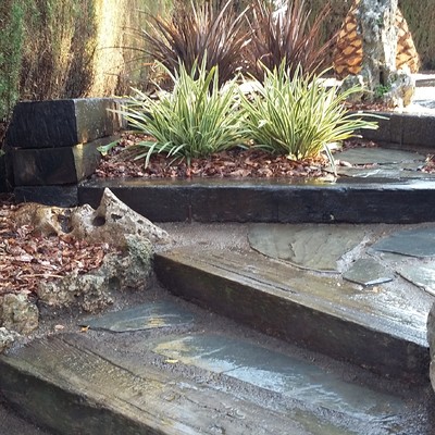 Otra perspectiva del acceso 