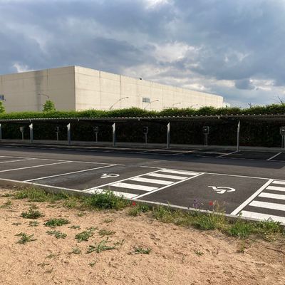 Instalación de cargadores Chargepoint en Mercedes Benz de Azuqueca de Henares
