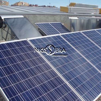 Instalación fotovoltaica y ACS