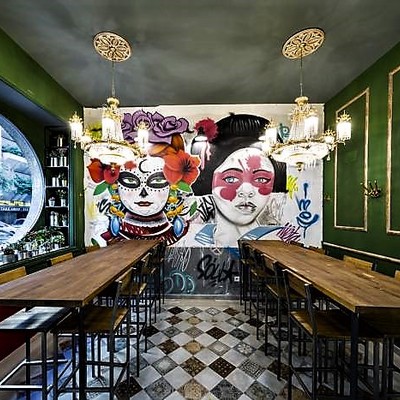 Panorámica graffity