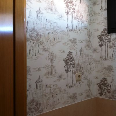 Papel decorativo en aseo