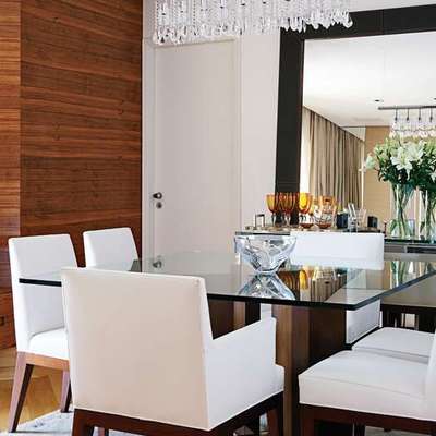 Pared en madera y lustre