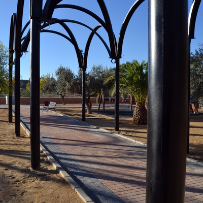 Estructuras de Hierro En Parque de Ceutí