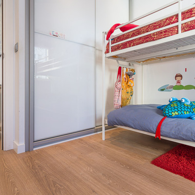 Parquet flotante laminado como aislante térmico