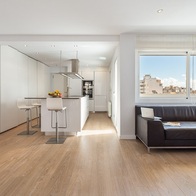 Parquet flotante laminado de la marca Meister