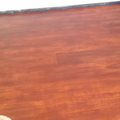 Sustitución de piso por parquet