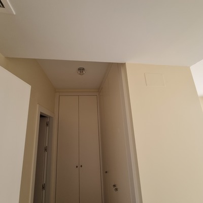 Pintado de 2 habitaciones y pasillo cambio a color