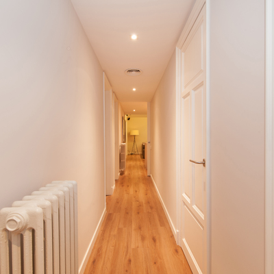 Pasillo zona de noche