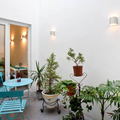 Patio interior de la casa