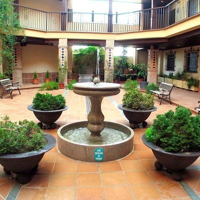 Patio interior