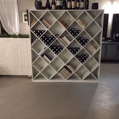 Pavimento continuo Salon Restaurante