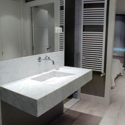Pavimento laminado AC-4 Blanco